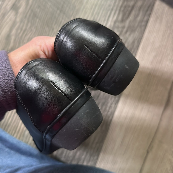 Clarks Collection Carly dream Black‎ button Loafers Slip-On women's size 7 - Picture 10 of 14